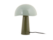 LEITMOTIV Table lamp Grato enamel jungle green w. grayed jade