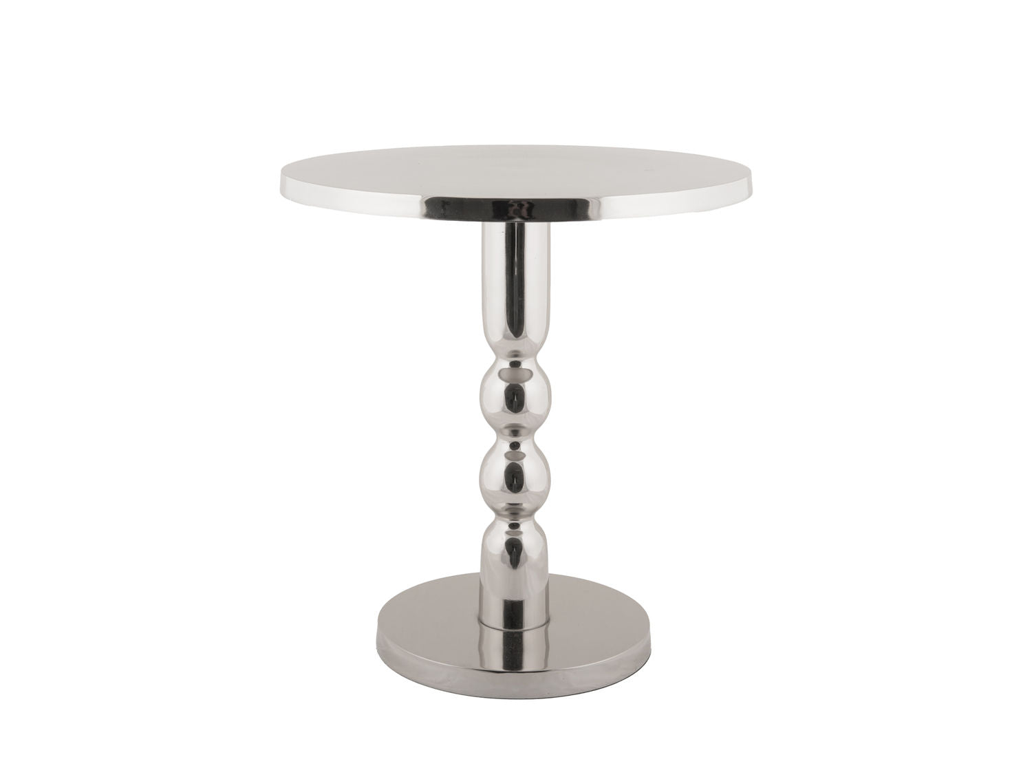 LEITMOTIV Side bord Sheen aluminium chrome