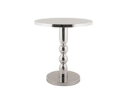 LEITMOTIV Side bord Sheen aluminium chrome