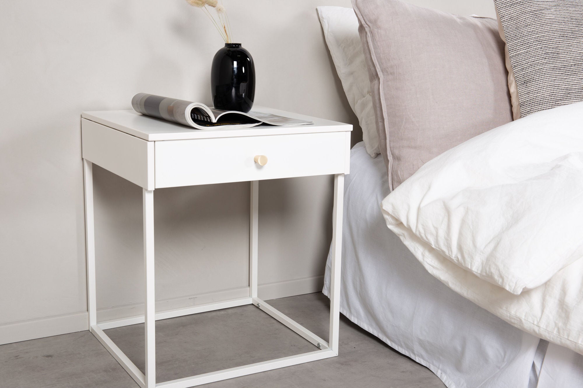 Venture Home Bakal - Bedside bord - White - Ersätter 18066-201