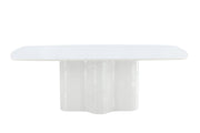 Vind Väddö Rectangular spisebord 220x110x75 cm - MDF / White Lacquer painting