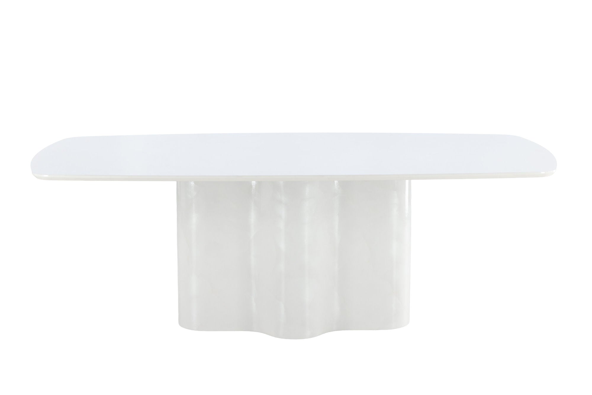 Vind Väddö Rectangular spisebord 220x110x75 cm - MDF / White Lacquer painting