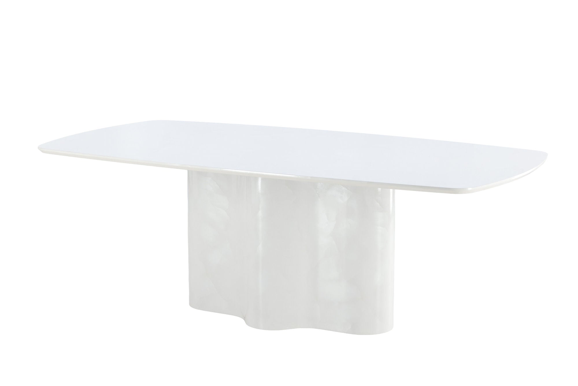 Vind Väddö Rectangular spisebord 220x110x75 cm - MDF / White Lacquer painting