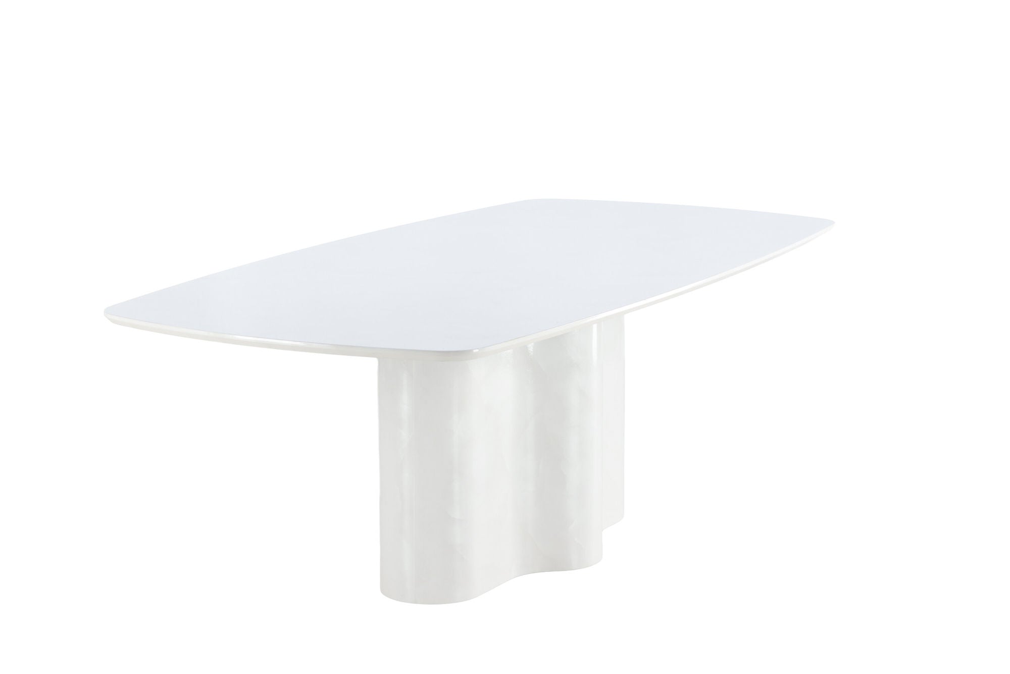 Vind Väddö Rectangular spisebord 220x110x75 cm - MDF / White Lacquer painting