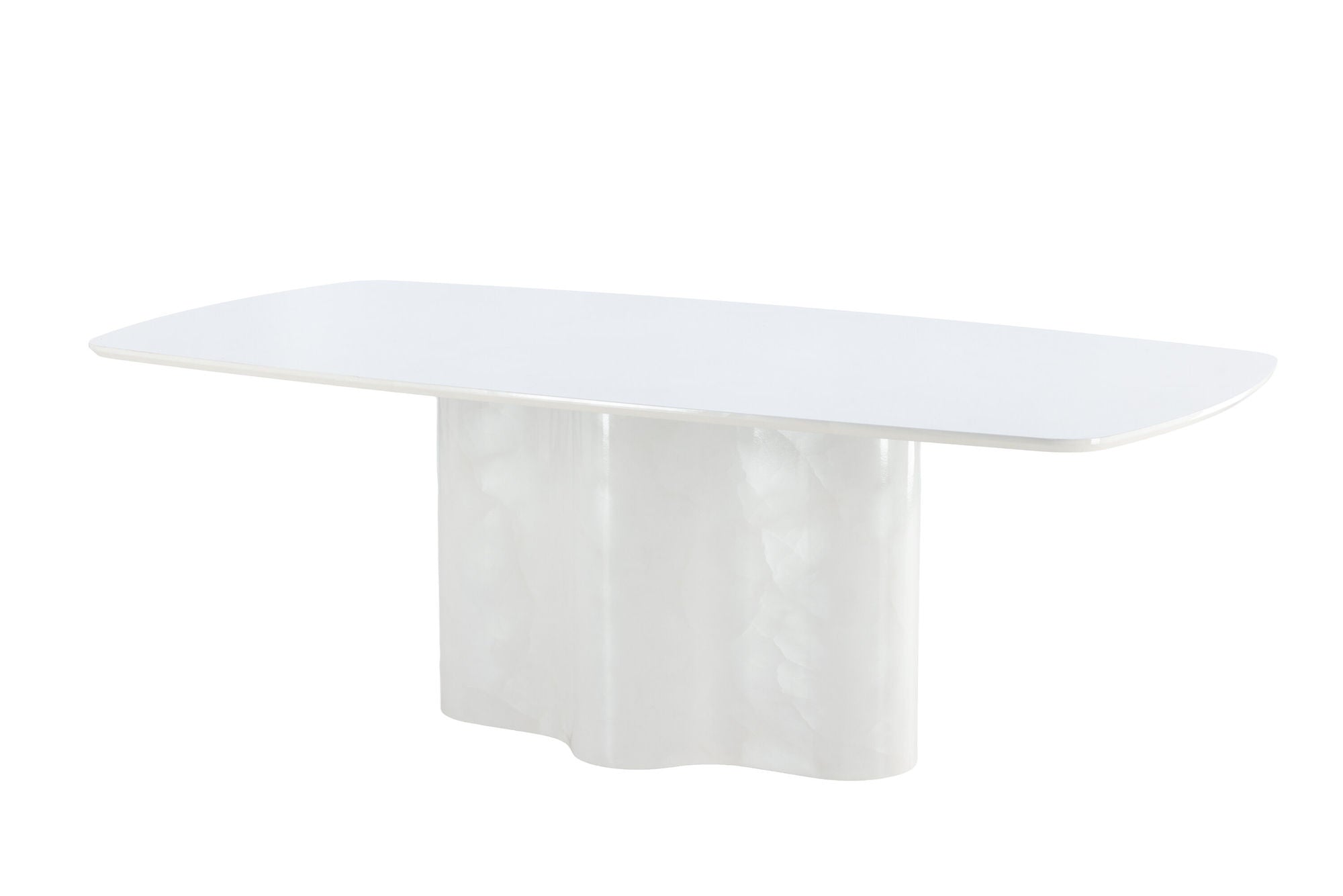 Vind Väddö Rectangular spisebord 220x110x75 cm - MDF / White Lacquer painting