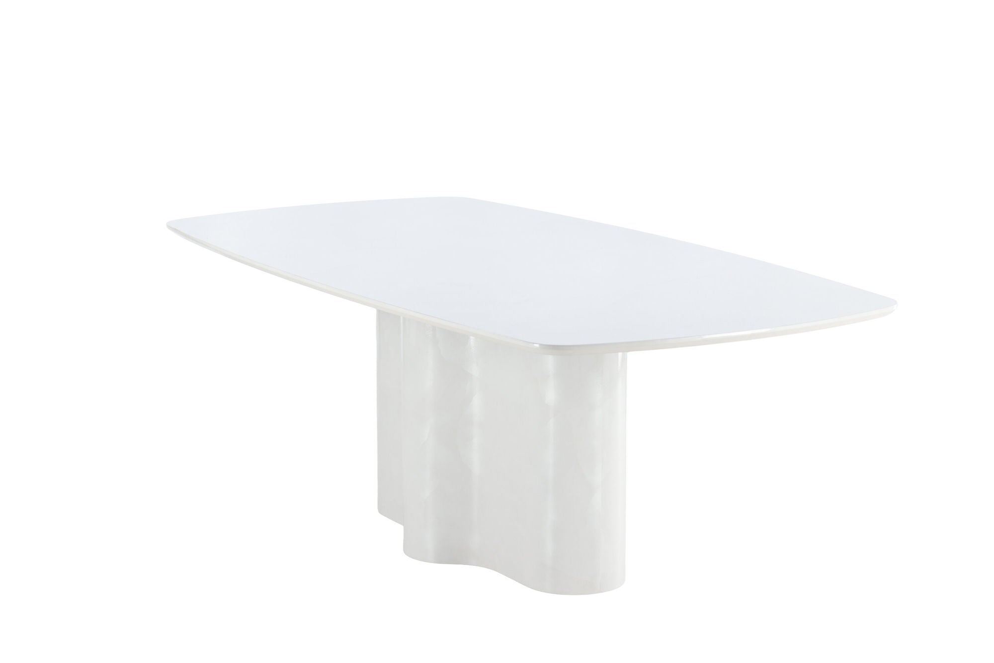 Vind Väddö Rectangular spisebord 220x110x75 cm - MDF / White Lacquer painting