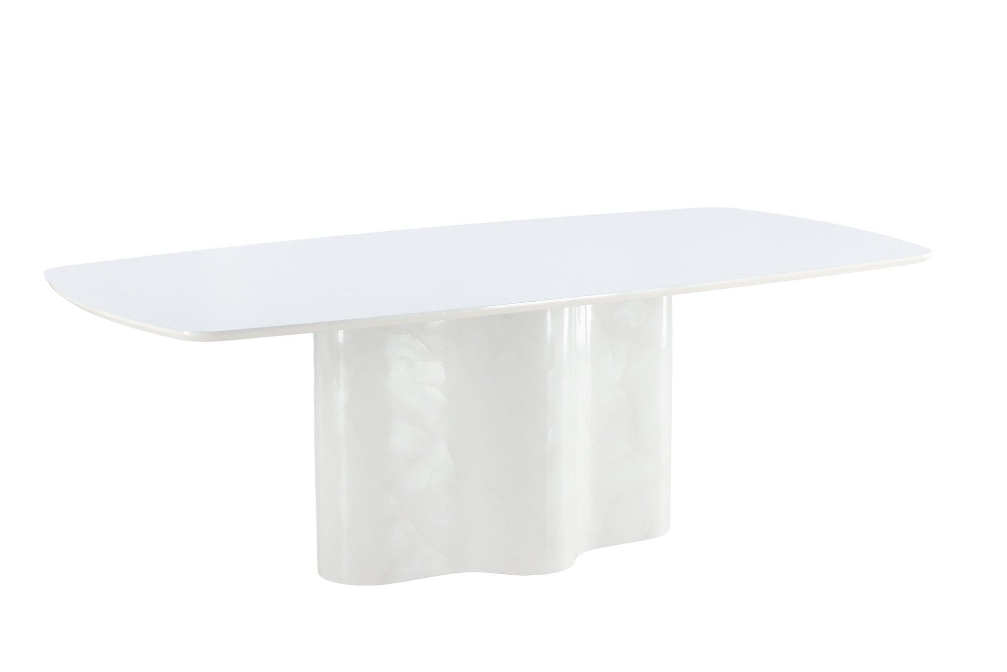 Vind Väddö Rectangular spisebord 220x110x75 cm - MDF / White Lacquer painting