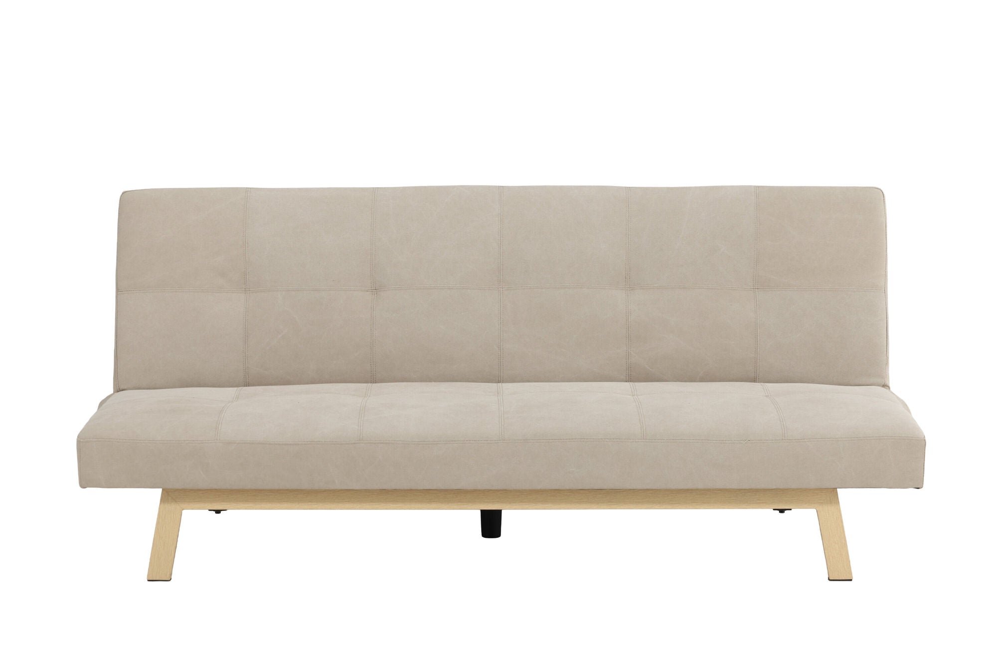 Venture Home Bodil Sofabed - Wodlook Steel Frame / Beige Linen