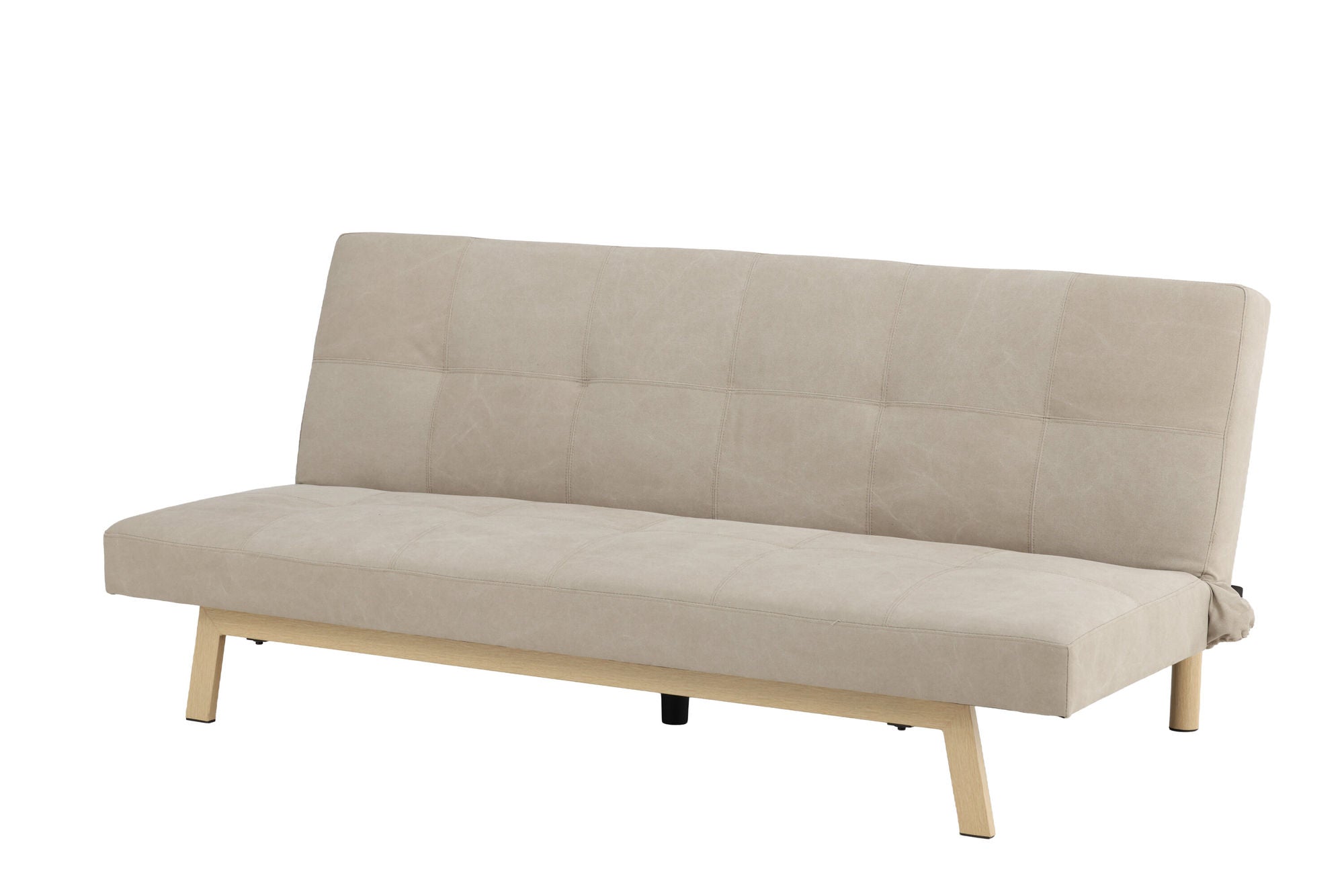 Venture Home Bodil Sofabed - Wodlook Steel Frame / Beige Linen