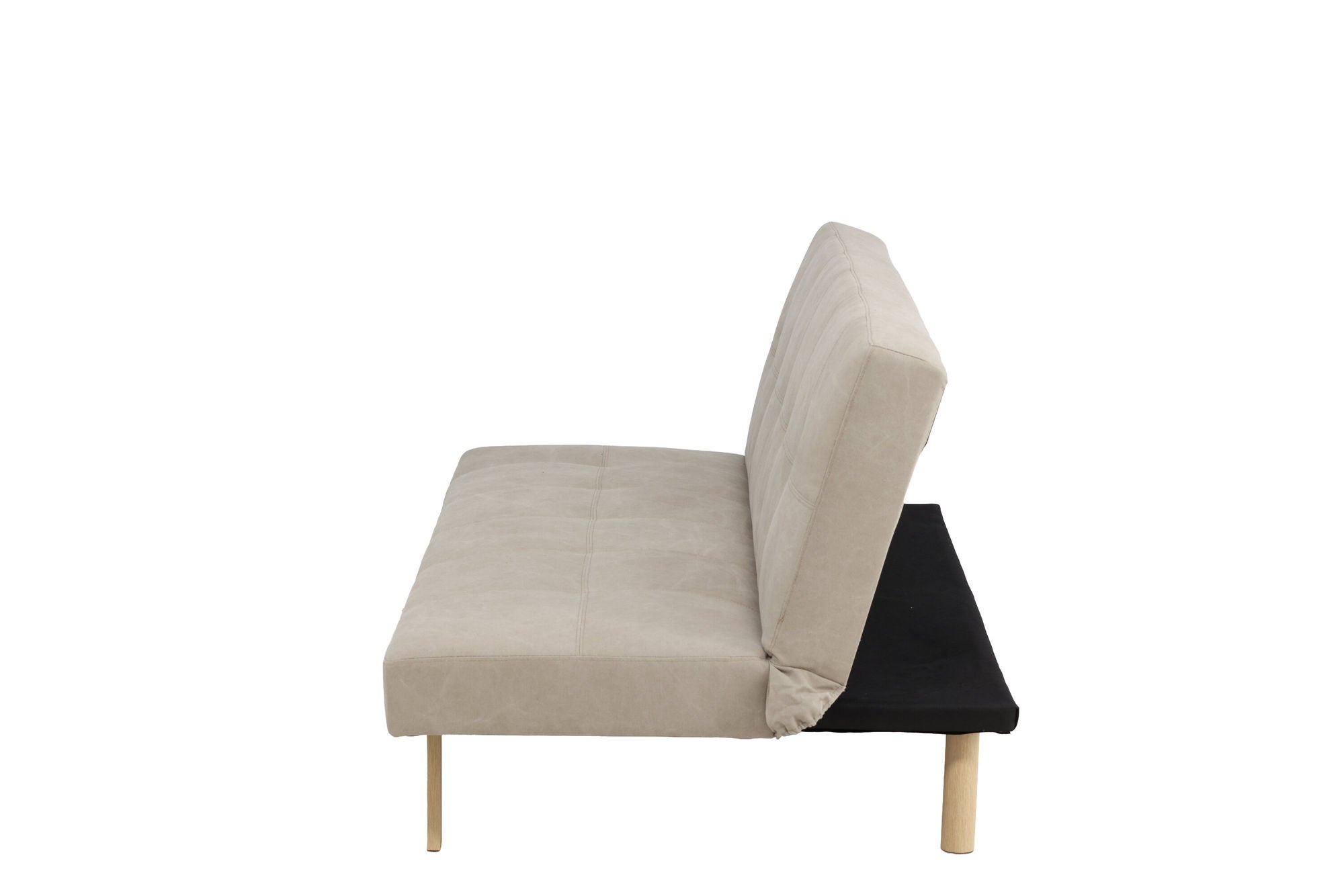 Venture Home Bodil Sofabed - Wodlook Steel Frame / Beige Linen