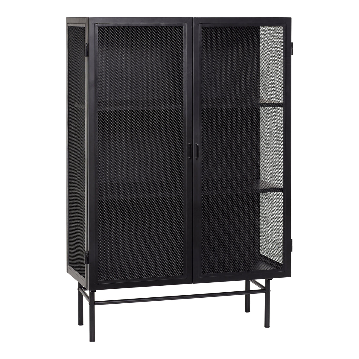 Edge dobbelt skab, sort