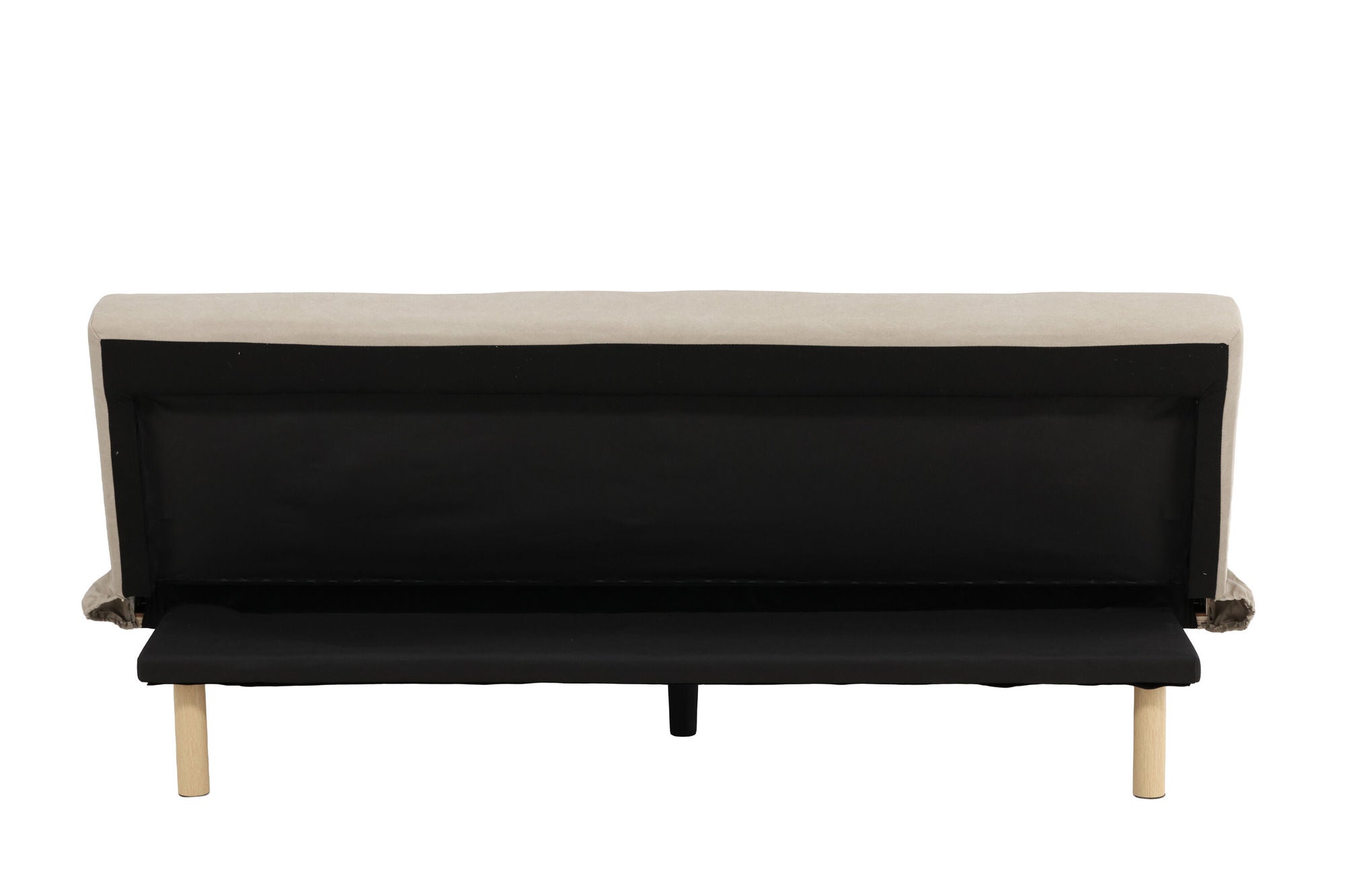 Venture Home Bodil Sofabed - Wodlook Steel Frame / Beige Linen