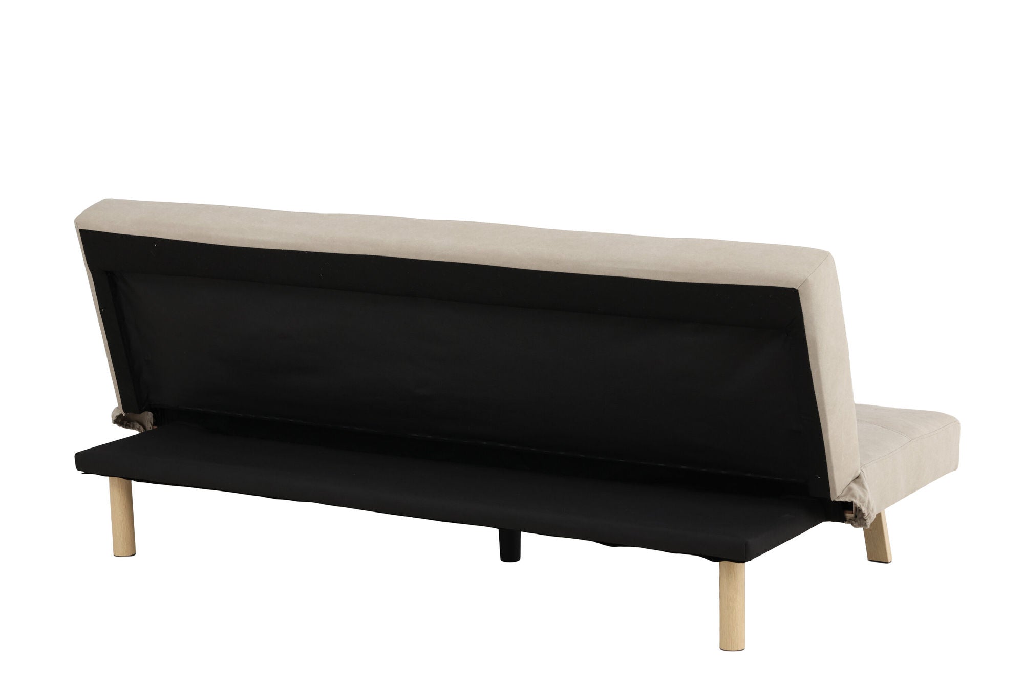 Venture Home Bodil Sofabed - Wodlook Steel Frame / Beige Linen