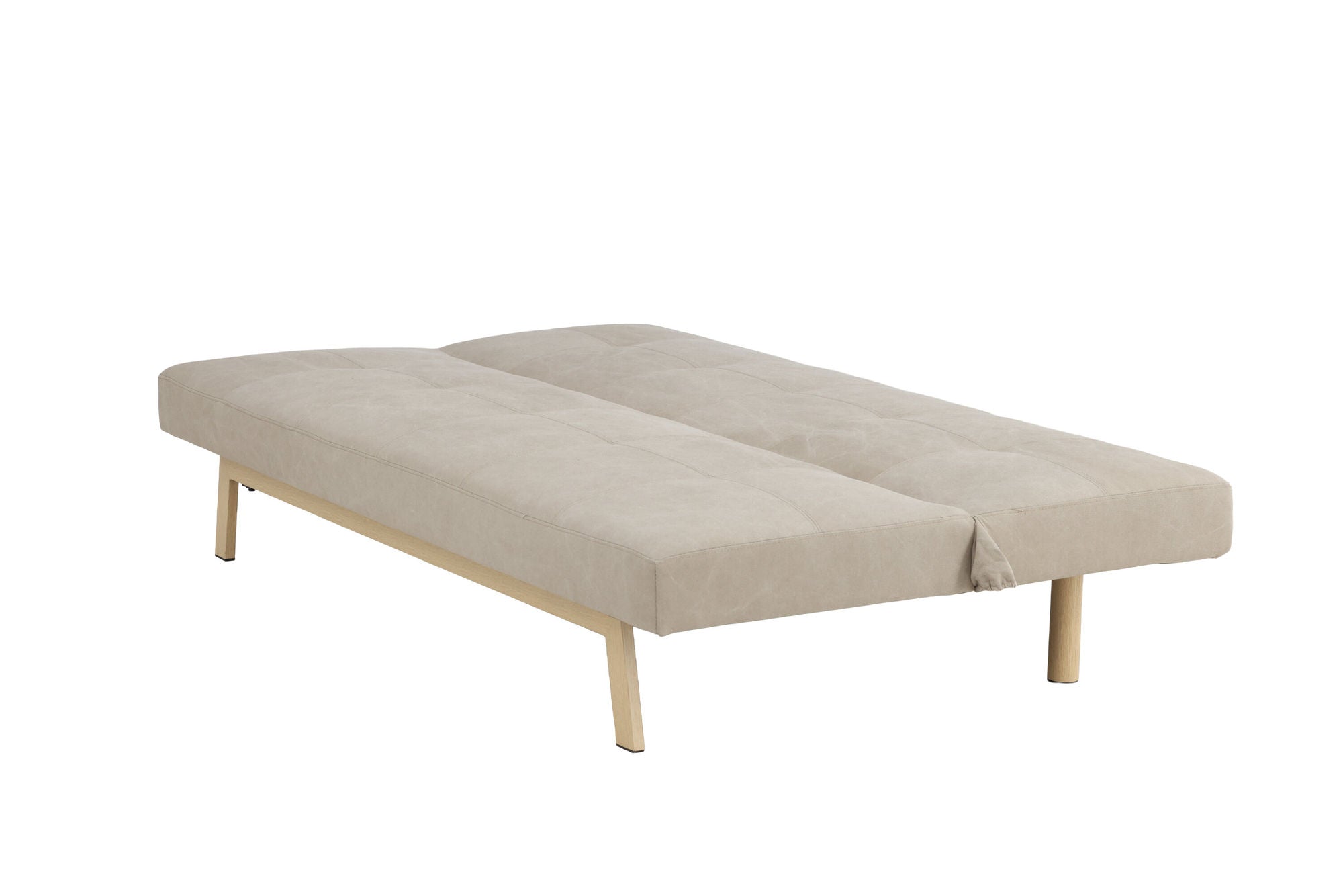 Venture Home Bodil Sofabed - Wodlook Steel Frame / Beige Linen