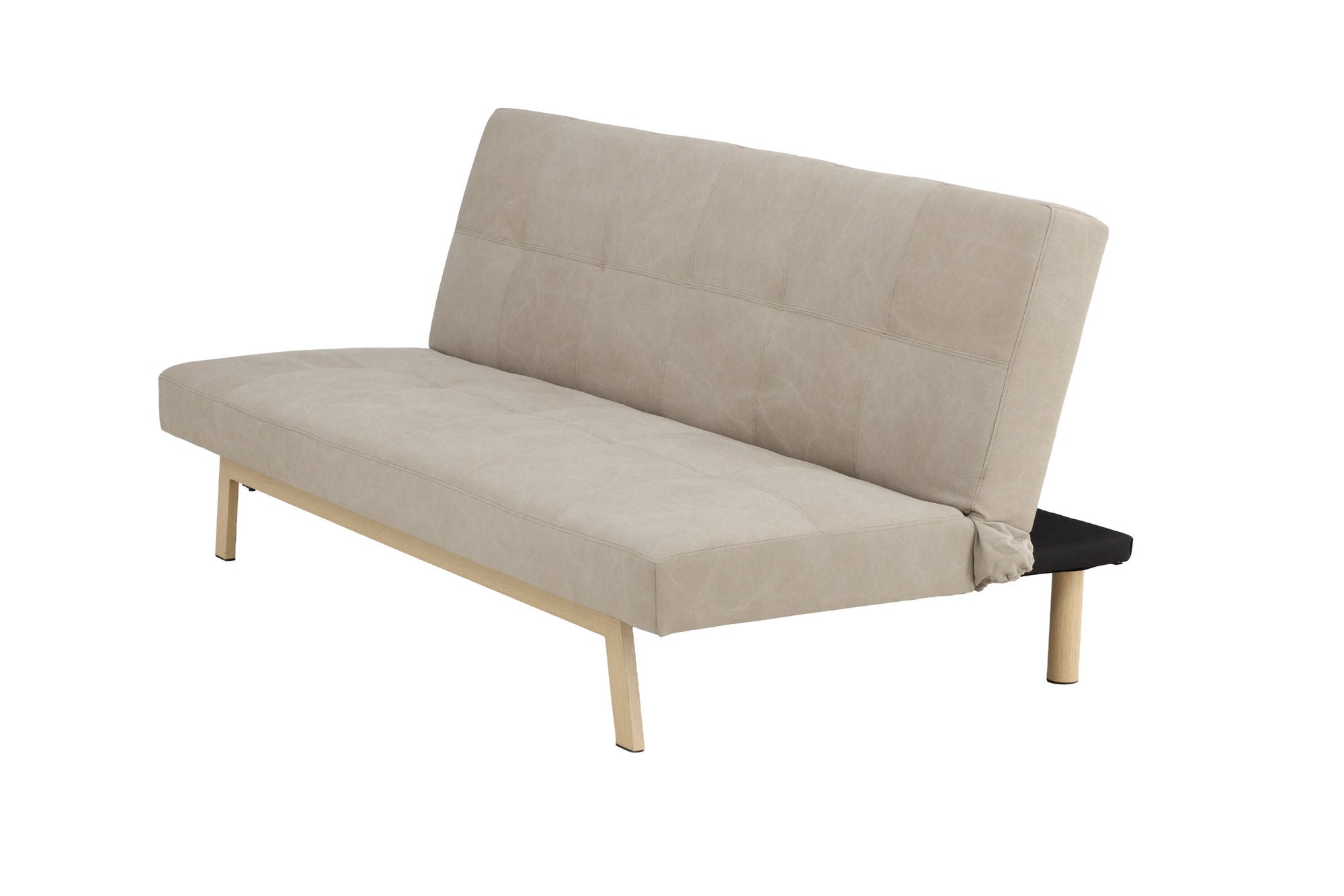 Venture Home Bodil Sofabed - Wodlook Steel Frame / Beige Linen