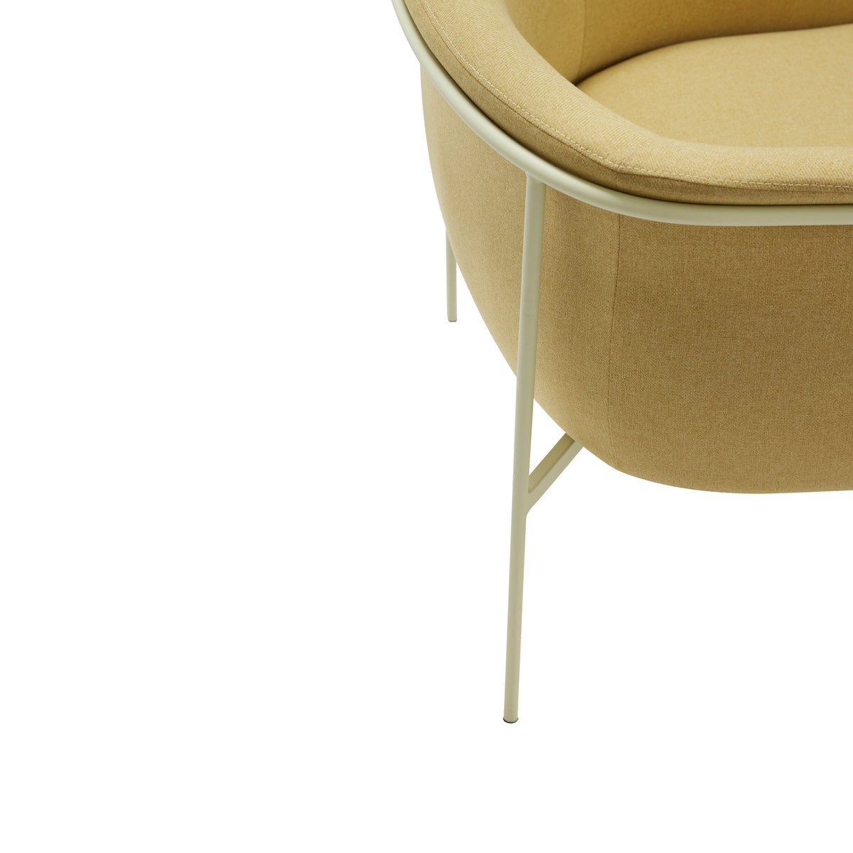 Eyrie loungestol gul