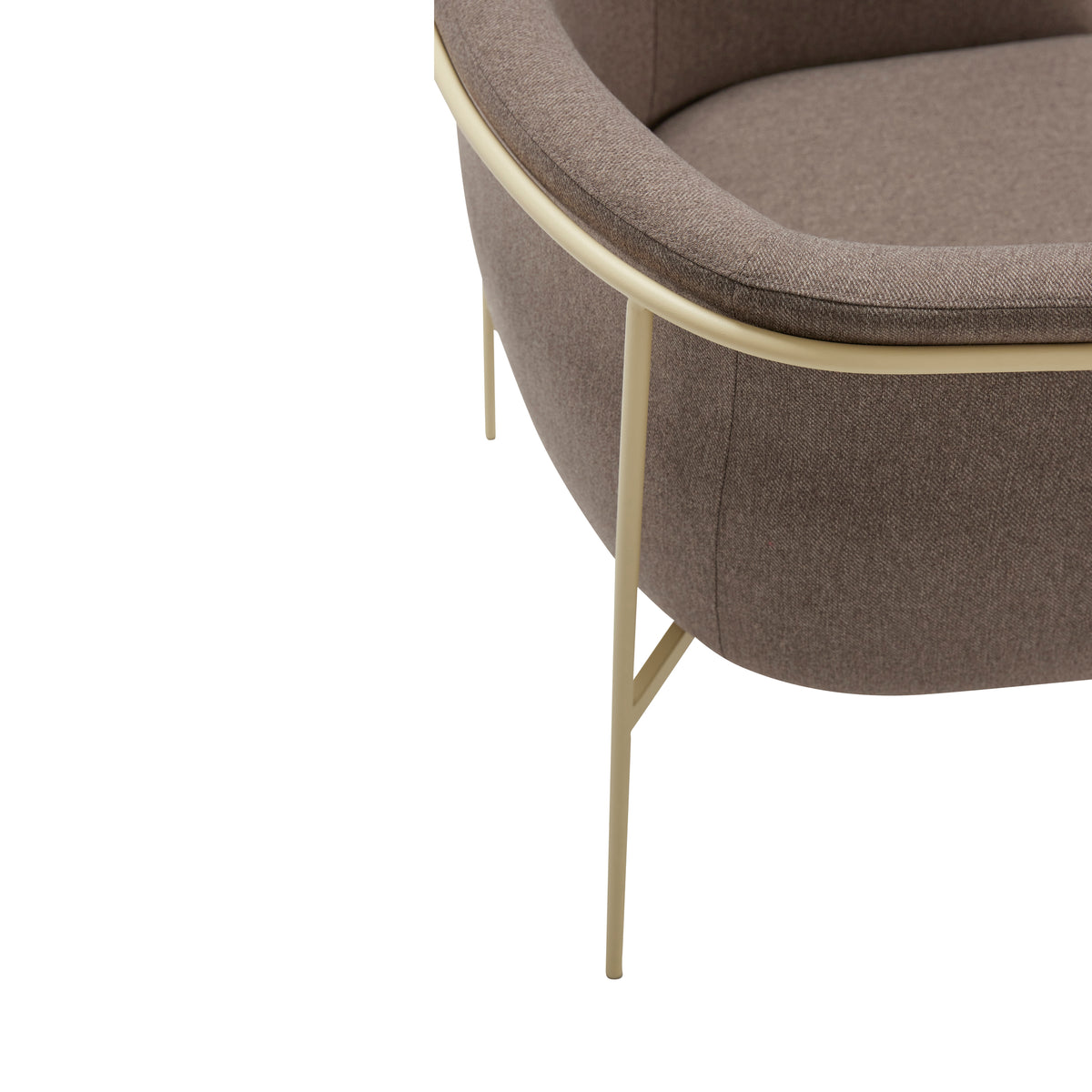 Eyrie loungestol brun