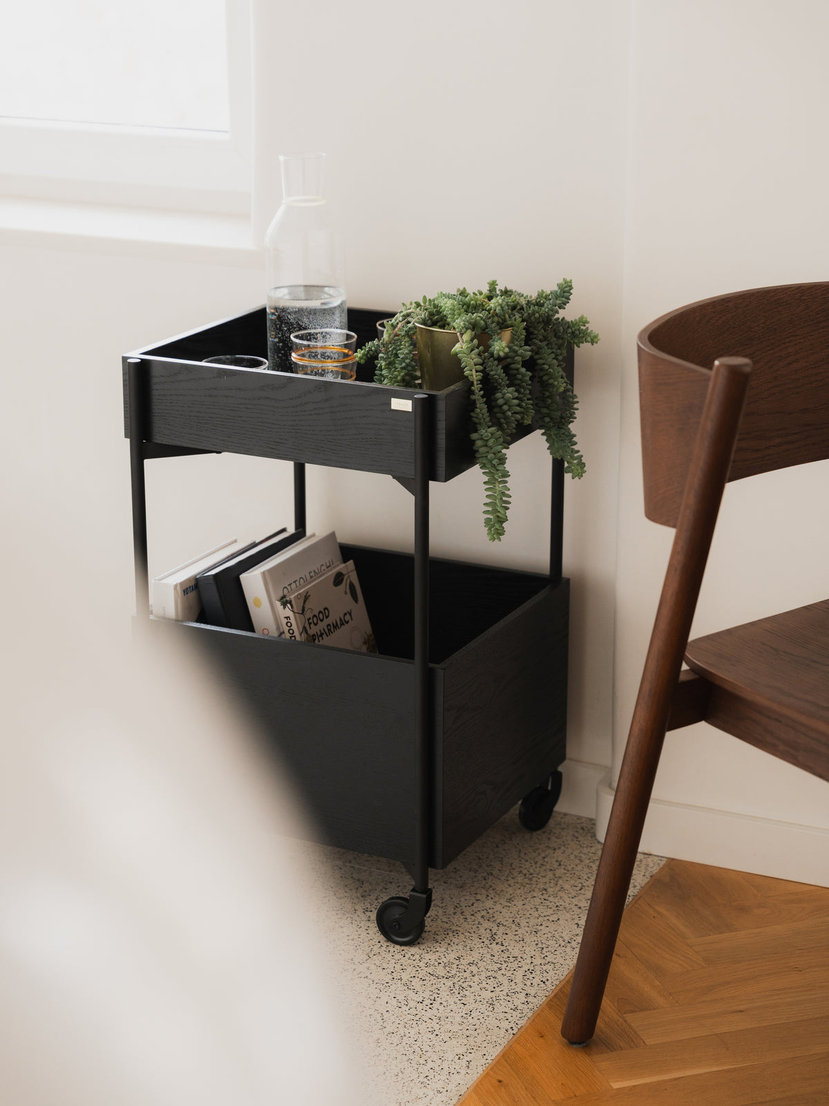 Fresh Trolley vogn Sort