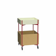 Frisk trolley vogn multifarvet