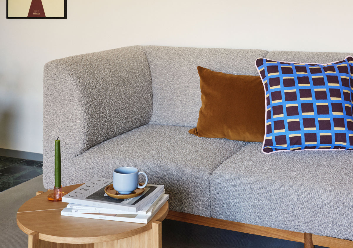 Moment 3-personers sofa, stor, grå