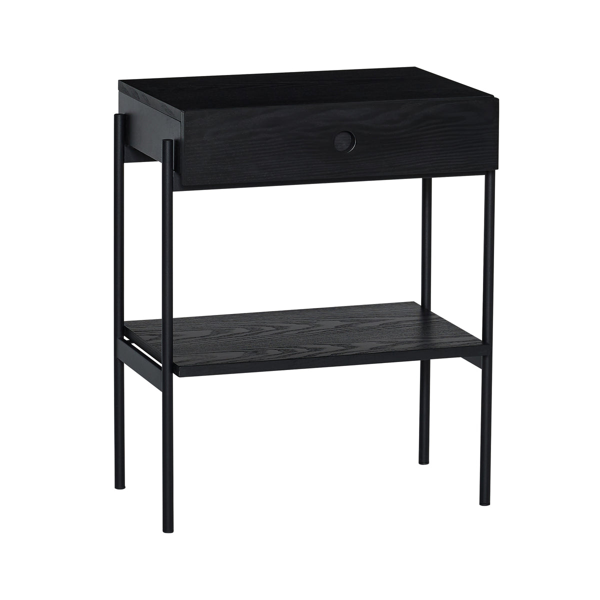 Noir natbord i sort