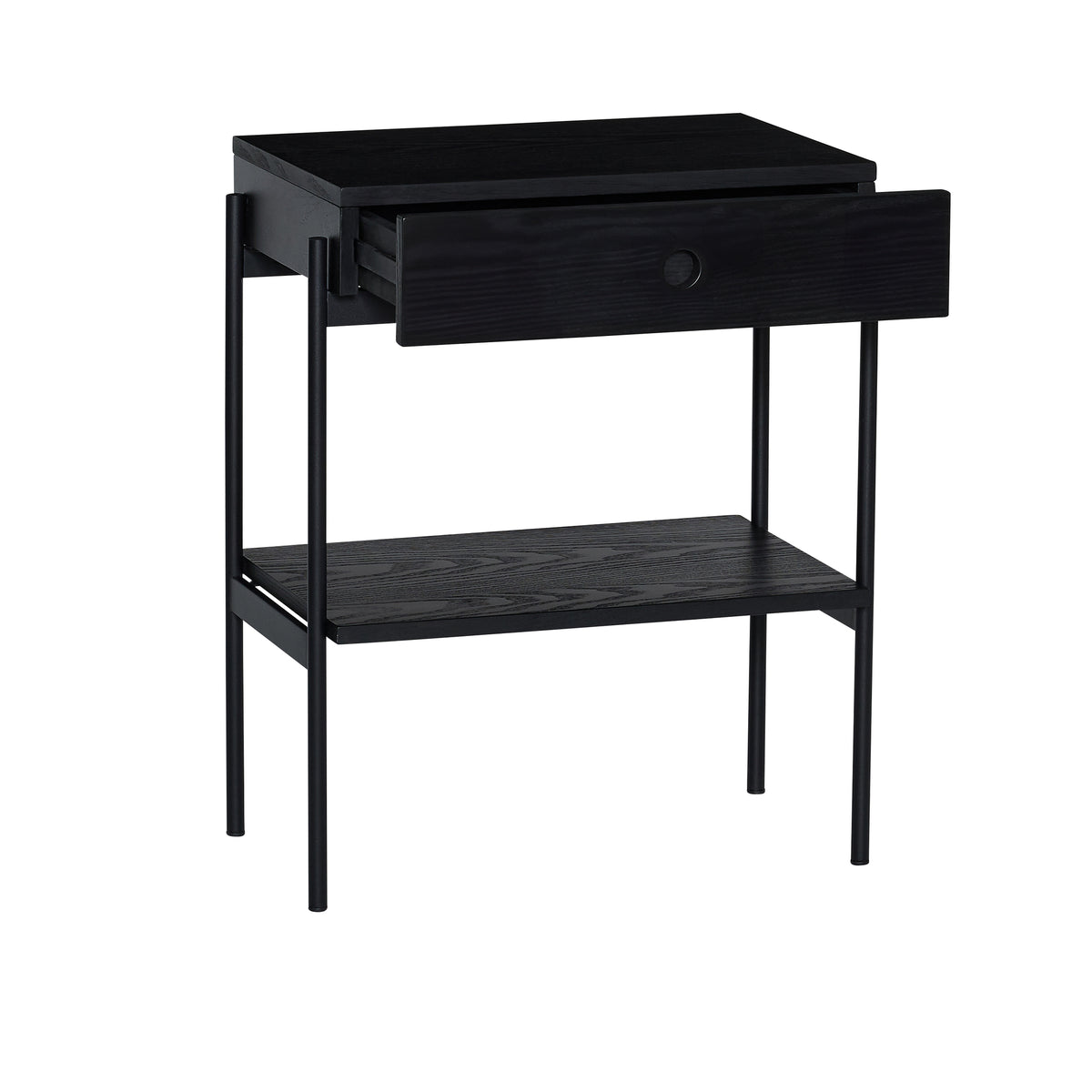 Noir natbord i sort