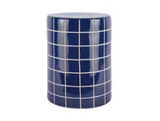 LEITMOTIV Side bord Retro Tiles high cobalt blue
