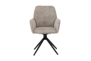 Venture Home Manchi Spisebordsstol 2-pack - Black / Brown