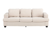 Venture Home Sani 3-Seat Sofa - Plywood+Metal Frame / Greige Chenille