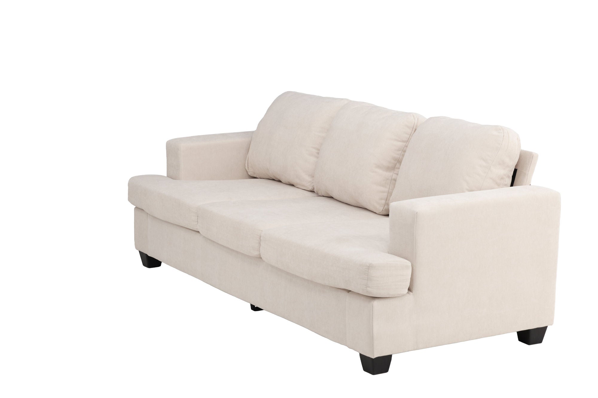 Venture Home Sani 3-Seat Sofa - Plywood+Metal Frame / Greige Chenille