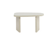 Venture Home Grönvik Side bord 70x45x40 cm - Beige MDF/ Glass Top