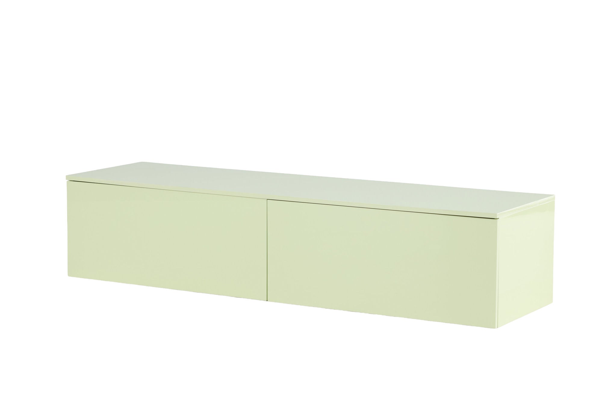 Venture Home Frihamn Drawer 160x45x35 cm - MDF / Glossy Green