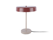 Bordlampe Reina Palo burgundy red w. warm grey