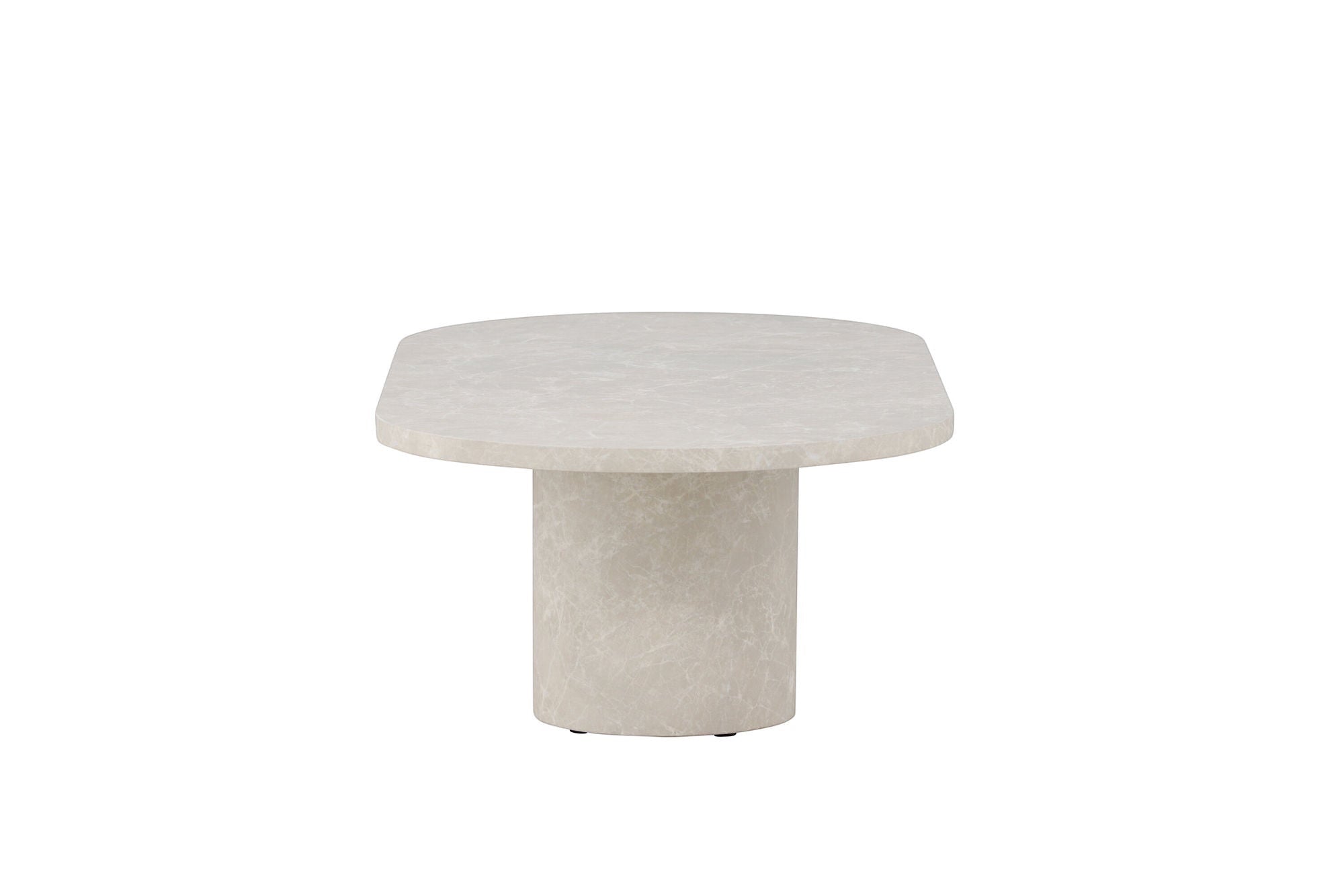 Venture Home Narvik Sofa bord 32x120x60 cm - Beige Marblelook