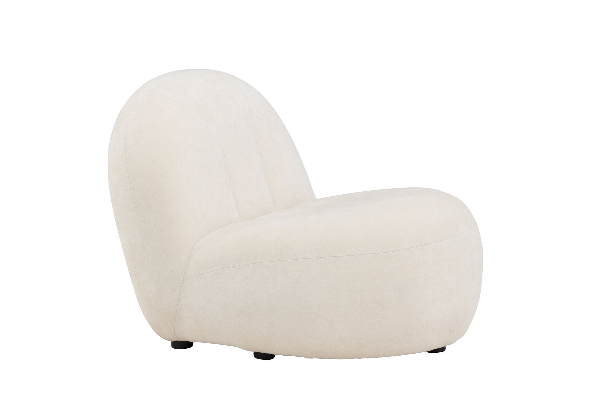 Venture Home Omaha Armchair - White Linen Fabric