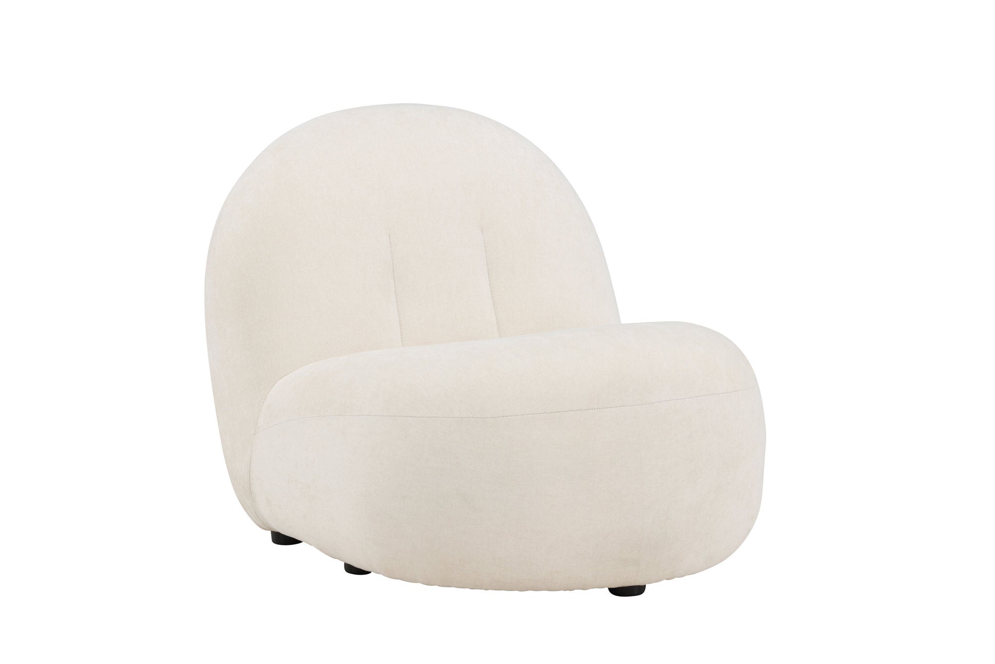Venture Home Omaha Armchair - White Linen Fabric