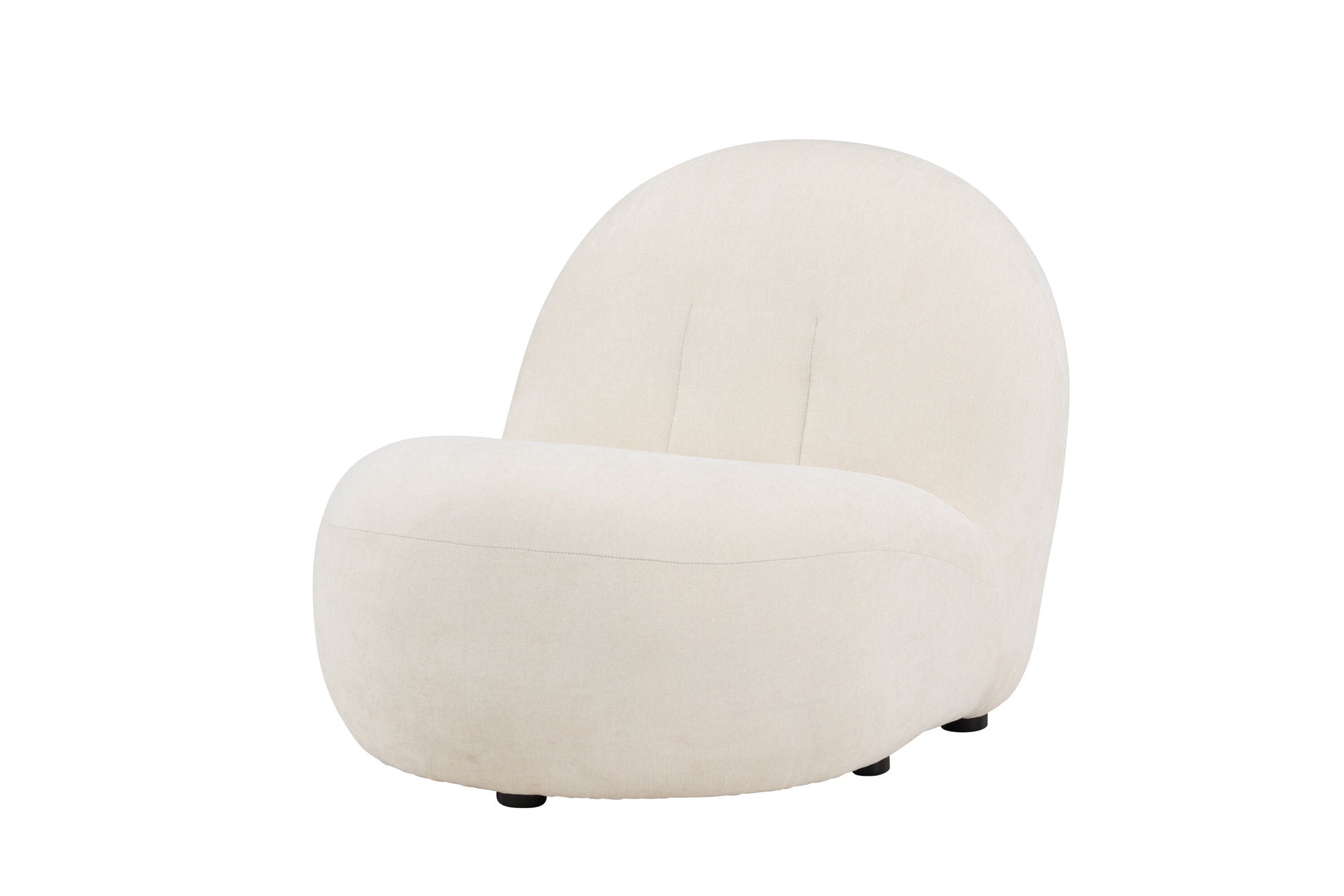 Venture Home Omaha Armchair - White Linen Fabric
