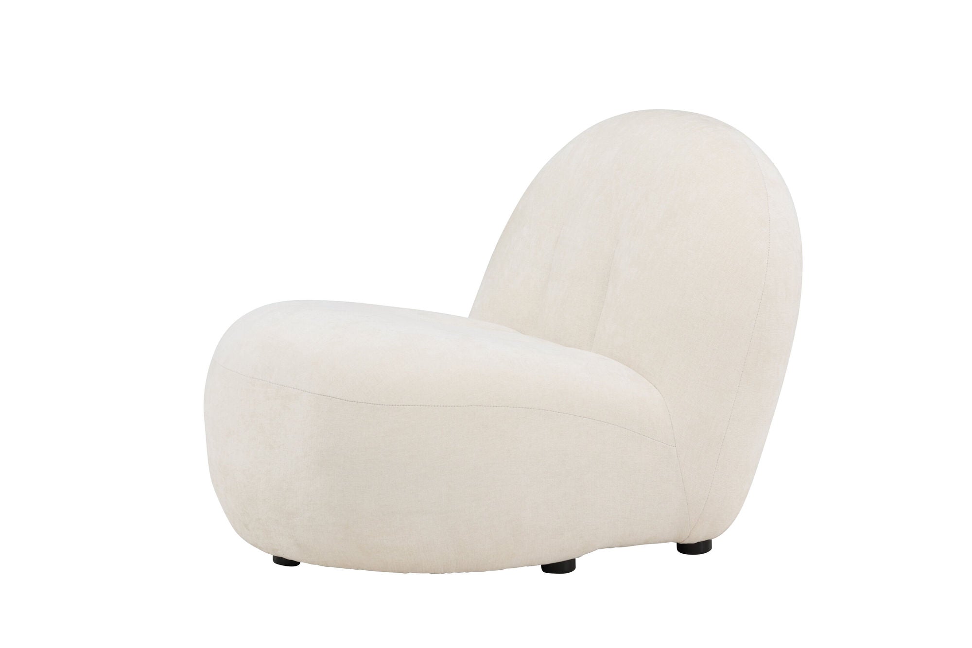 Venture Home Omaha Armchair - White Linen Fabric