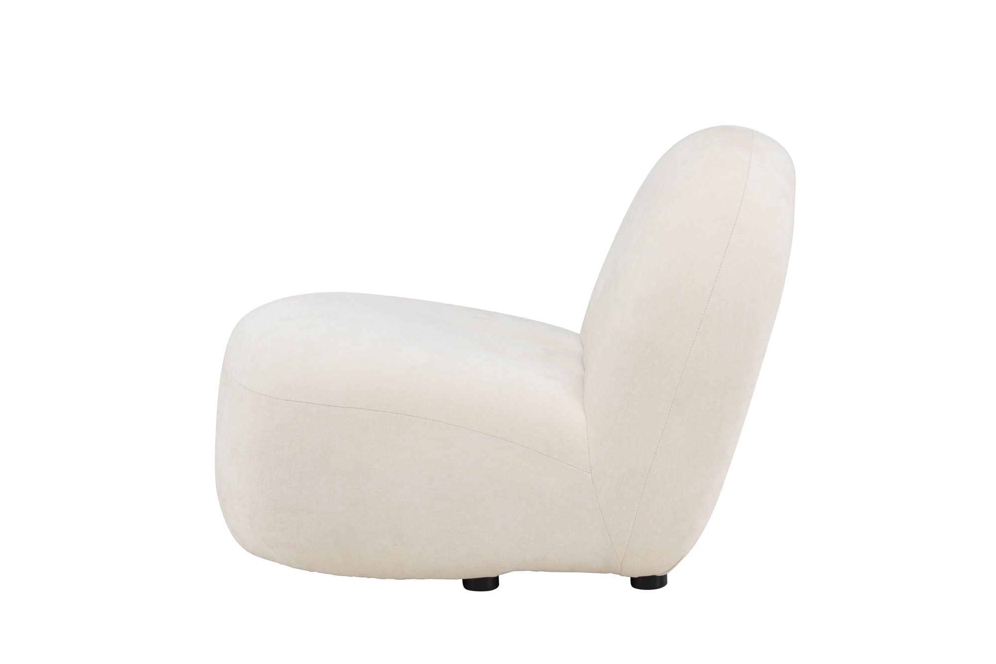 Venture Home Omaha Armchair - White Linen Fabric