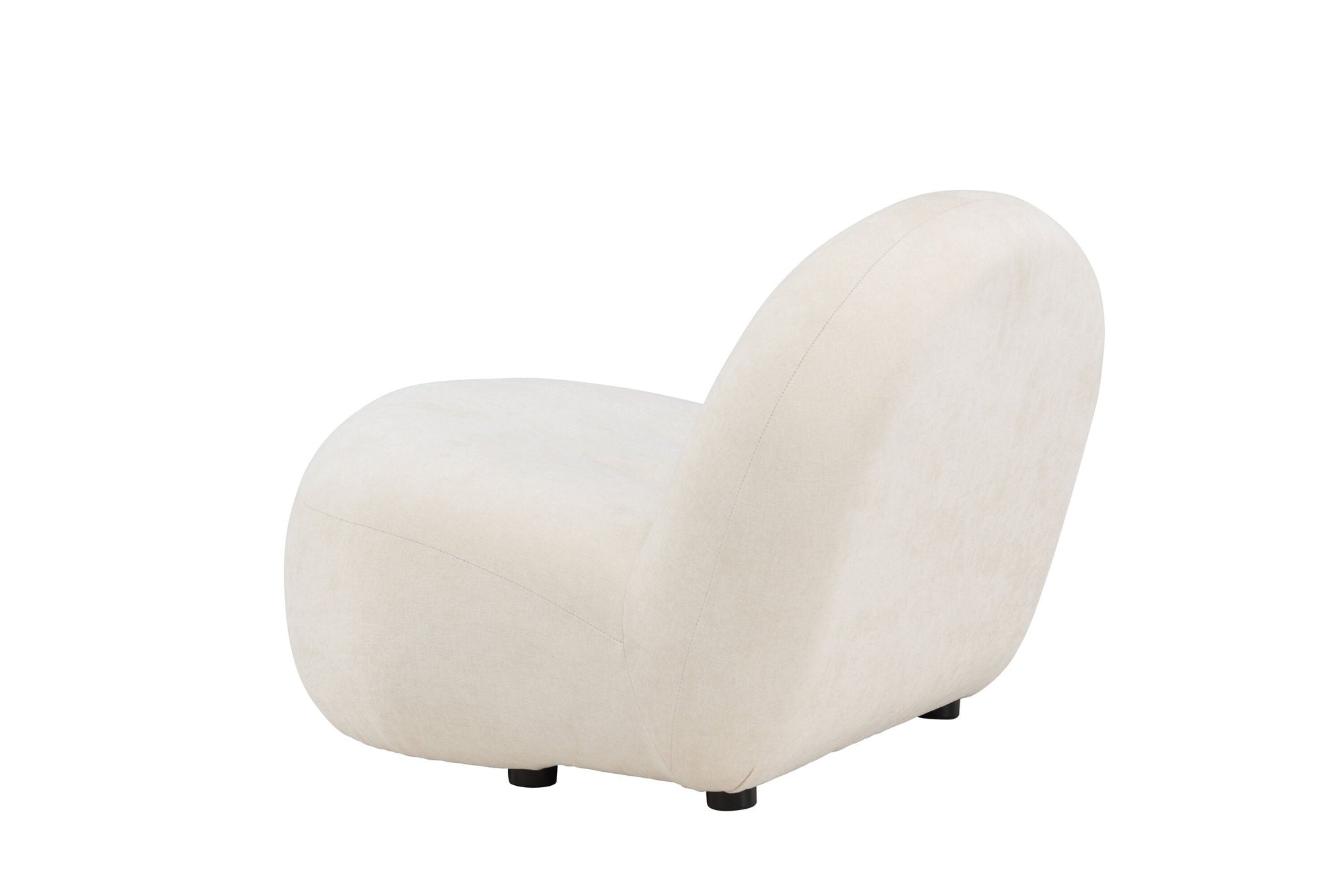 Venture Home Omaha Armchair - White Linen Fabric