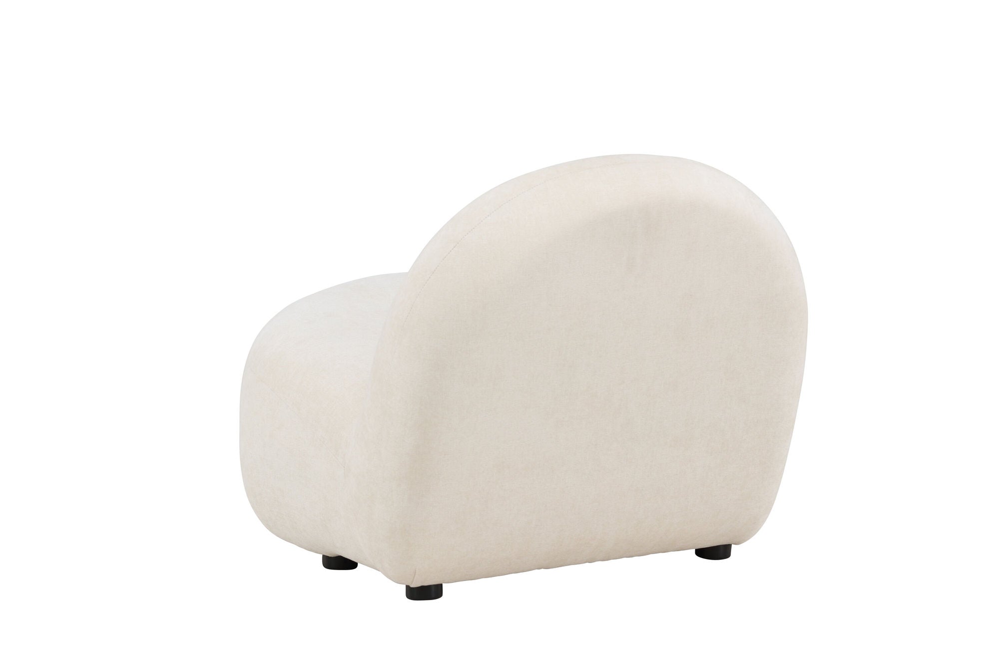 Venture Home Omaha Armchair - White Linen Fabric