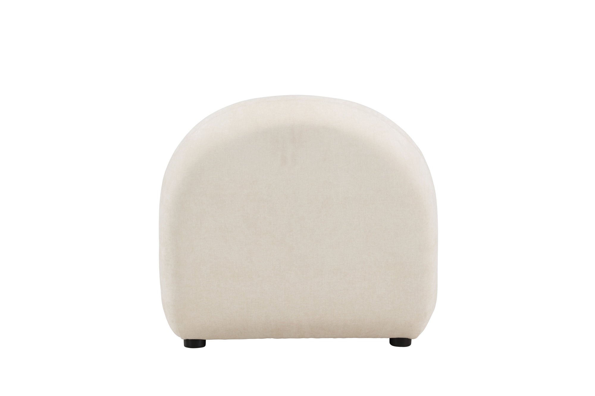 Venture Home Omaha Armchair - White Linen Fabric