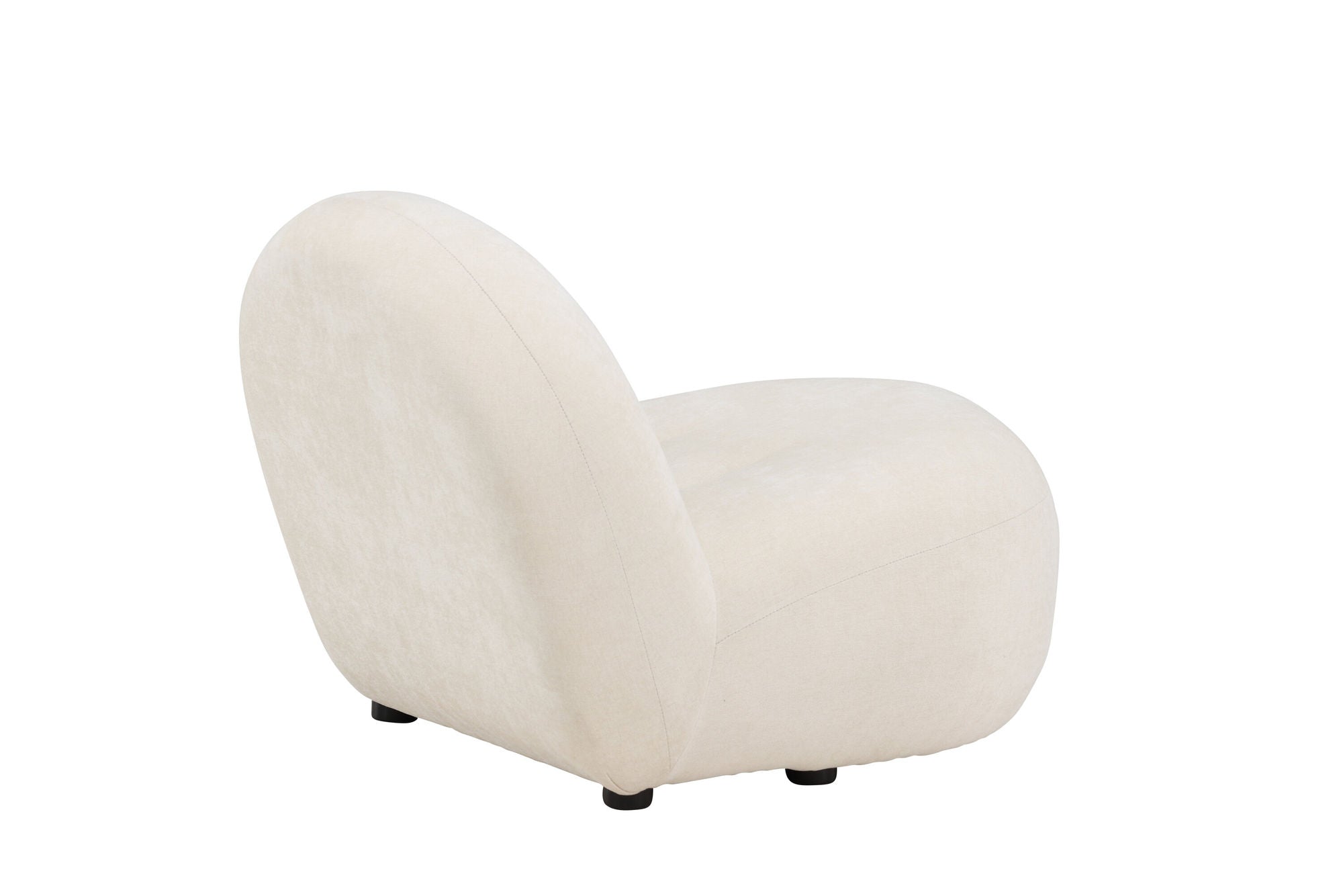 Venture Home Omaha Armchair - White Linen Fabric