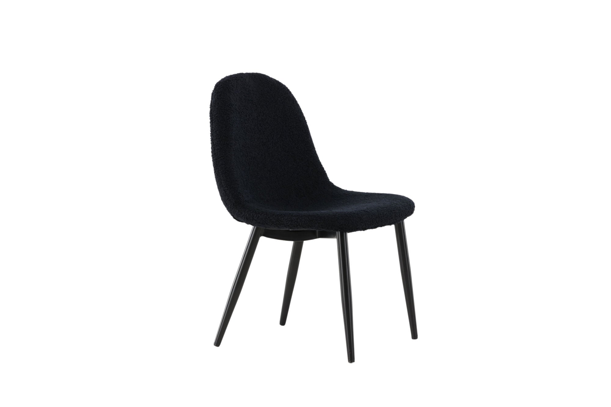 Venture Home Polar Kids Dining chair 2-pack - Black / Teddy FSC 100%
