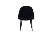 Venture Home Polar Kids Dining chair 2-pack - Black / Teddy FSC 100%