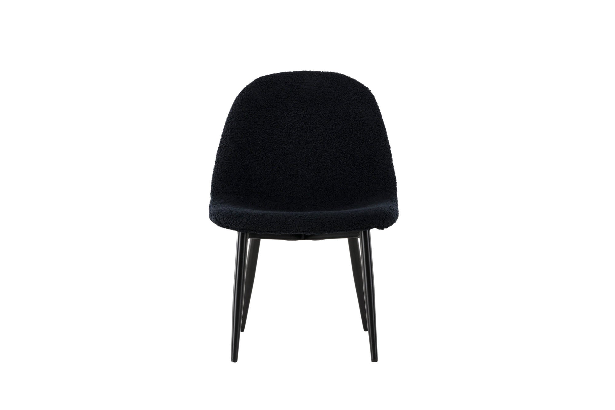 Venture Home Polar Kids Dining chair 2-pack - Black / Teddy FSC 100%