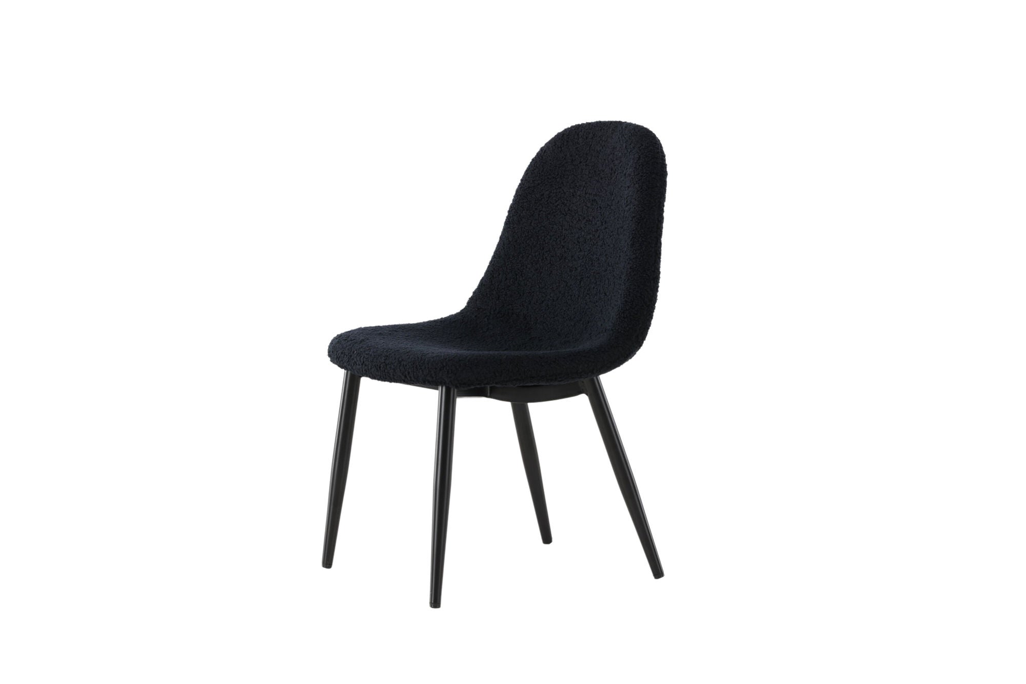 Venture Home Polar Kids Dining chair 2-pack - Black / Teddy FSC 100%