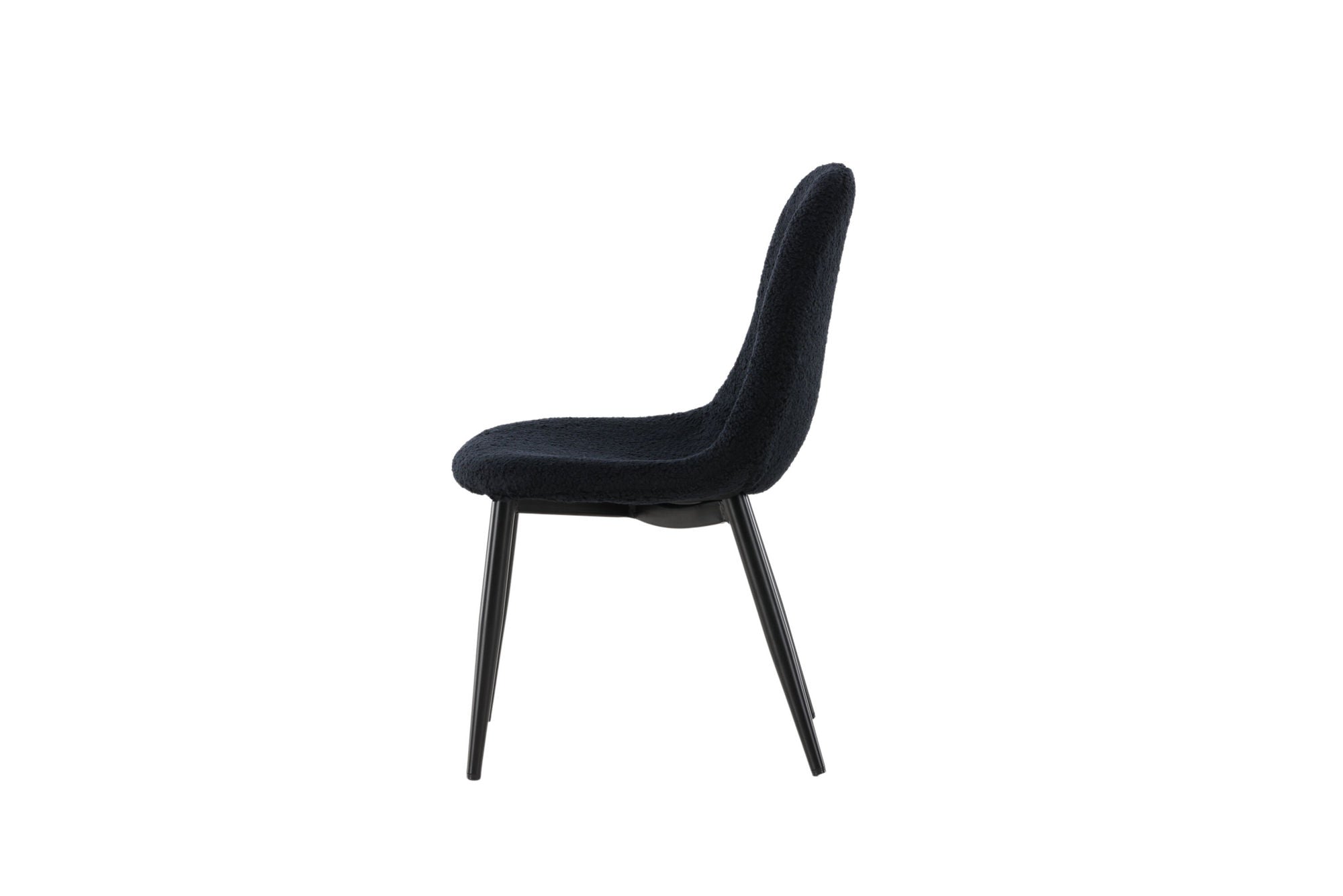 Venture Home Polar Kids Dining chair 2-pack - Black / Teddy FSC 100%