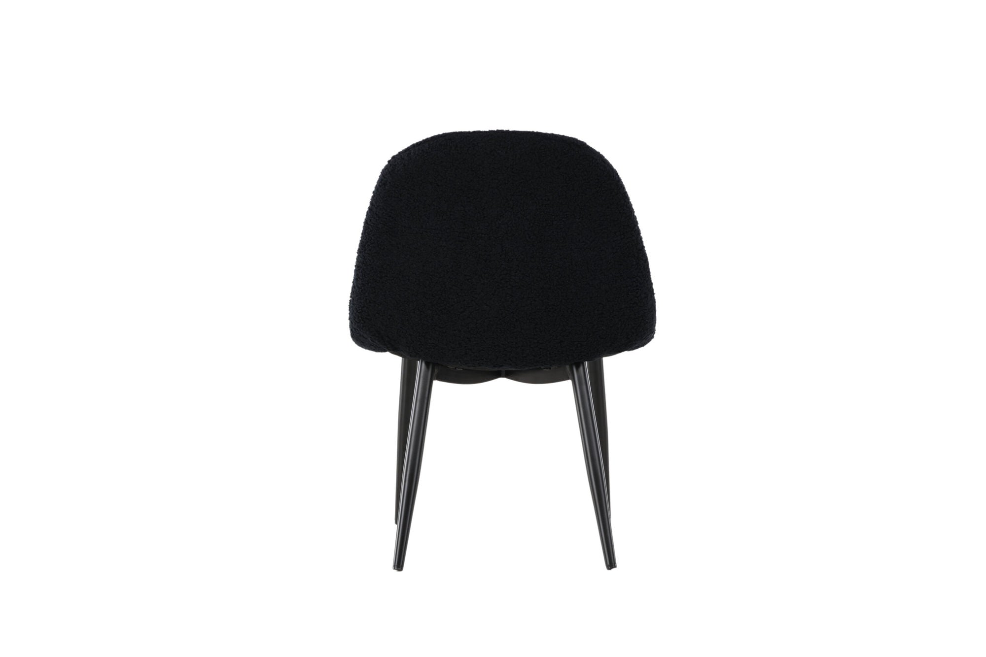 Venture Home Polar Kids Dining chair 2-pack - Black / Teddy FSC 100%