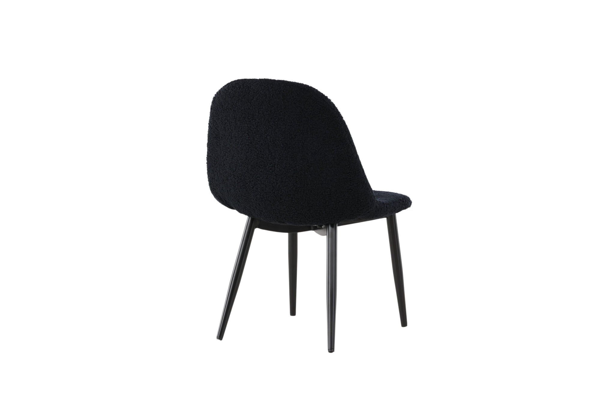 Venture Home Polar Kids Dining chair 2-pack - Black / Teddy FSC 100%
